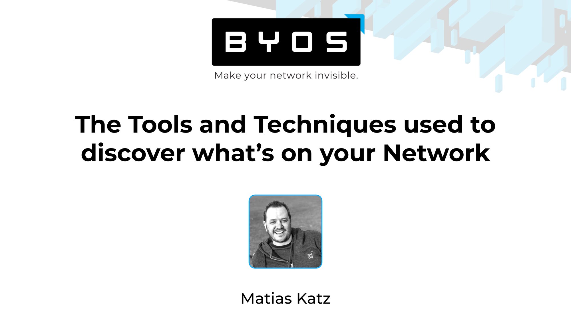 Tools and Techniques to Discover Network